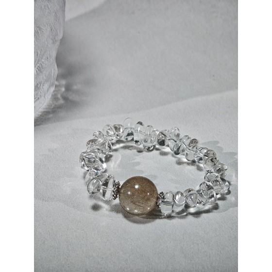 Clarity Bracelet — Silver Thread