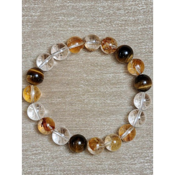 Clarity Bracelet — Sunlit Quartz