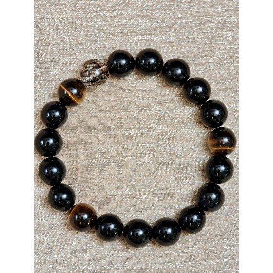 Guardian Bracelet — Obsidian Line