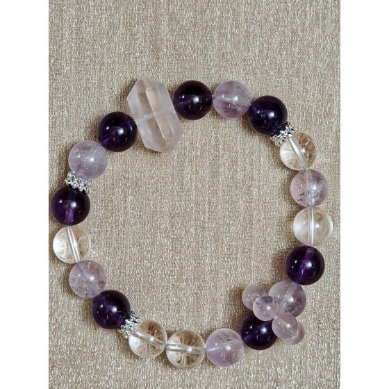 Minimal Style Bracelet — Mauve Drift